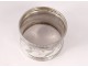 Sterling silver napkin ring 13gr Minerva nineteenth century silver foliage