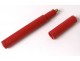 Small case in propelling pencil Cartier red leather pencil twentieth century