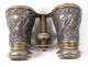 silver plated brass opera glasses optician Chevalier Paris XIX