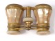 Golden brass pearl opera glasses optician Touhladjian Berck-Plage nineteenth