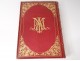 Roman Missal Mass Altar leather morocco gilt red 1861 Latin church