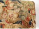 carved walnut tapestry footrest Aubusson tapestry XVIII XIX fruits