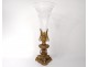 Cone Vase center ormolu table crystal masks Napoleon III XIXth