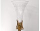 Cone Vase center ormolu table crystal masks Napoleon III XIXth