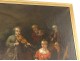 Great musicians table HST characters quartet music lesson painting 18th