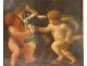 HST table young children cherubim cherubs eighteenth century painting goat