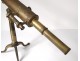 Old brass telescope Sun Son Optician Paris XIXth century