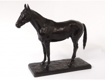 bronze sculpture horse Ourasi Jean Clagett Valsuani jockey twentieth Gougeon