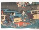 Print Japanese Ukiyo-e Utagawa Kuniyoshi women coutisanes Edo Oiran 19th