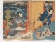 Ukiyo-e Woodblock Utagawa Kunisada III Toyoshi coutisanes Oiran 19th