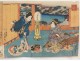 Ukiyo-e Woodblock Utagawa Kunisada III Toyoshi coutisanes Oiran 19th