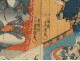 Ukiyo-e Woodblock Utagawa Kunisada III Toyoshi coutisanes Oiran 19th