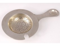 Tea strainer silver Russian St. Petersburg goldsmith PJS silver 60gr 19th