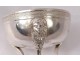 Salt shaker silver tripod alien masks Sphinx silver 69gr nineteenth