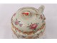 Pot cream porcelain India Company pink butterfly eighteenth family