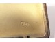 silver cigarette case Minerva goldsmith Henin &amp; Cie twentieth 169gr