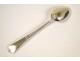 12 teaspoons of solid silver 19th