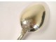 12 teaspoons of solid silver 19th