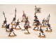 175 Soldiers pewter dishes Heinrichsen Empire 19th