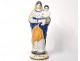 Virgin and Child Jesus Holy Mary Quimper faience nineteenth century