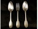 3 sterling silver flatware Farmers General 224g 18th