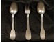 3 sterling silver flatware Farmers General 224g 18th