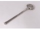 Russian silver caviar spoon silver Saint Petersburg silver XIXth century