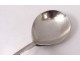 Solid silver caviar spoon Russian silver Moscow silver spoon 64gr XIX