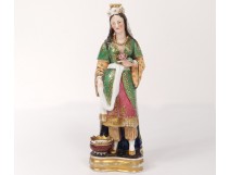 Porcelain fountain pen Fontainebleau Jacob Small Orientalist woman XIXth c.