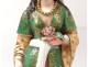 Porcelain fountain pen Fontainebleau Jacob Small Orientalist woman XIXth c.