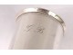 Timbale goblet pension silver solid Minerve Pellerin &amp; Lemoing 81gr XIXth