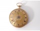 Pocket watch with 18K gold plated 18K daytime watch 18th century watch