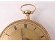 Pocket watch with 18K gold plated 18K daytime watch 18th century watch