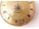 Pocket watch with 18K gold plated 18K daytime watch 18th century watch