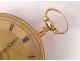 Pocket watch with 18K gold plated 18K daytime watch 18th century watch