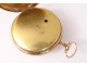 Pocket watch with 18K gold plated 18K daytime watch 18th century watch