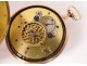 Pocket watch with 18K gold plated 18K daytime watch 18th century watch