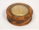 Round Box Magnifier Elm Exile Napoleon Bonaparte nineteenth