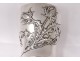 Timbale goblet silver solid Minerve flowers thistle Art Nouveau 188gr XIXth