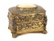 Box jewel box gilt brass Napoleon III nineteenth