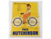 Advertising poster Hutchinson tire d&#39;ap. Mich Bouquet Paris 20th century