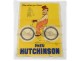 Advertising poster Hutchinson tire d&#39;ap. Mich Bouquet Paris 20th century