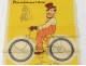 Advertising poster Hutchinson tire d&#39;ap. Mich Bouquet Paris 20th century