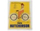 Advertising poster Hutchinson tire d&#39;ap. Mich Bouquet Paris 20th century