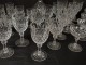 Service 32 glasses 1 carafe cut crystal Baccarat model Juvisy Elysée XXè