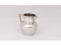 Small pot with sterling silver cream Minerve sterling silver 108gr XIXth century