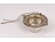 Sterling Silver Tea Minerve Goldsmith Soufflot Flowers Silver 53gr XIX