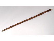 Old cane barrel antique wood french cane XIXth century