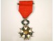 Chevalier Legion of Honor medal silver diamonds nineteenth