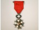 Chevalier Legion of Honor medal silver diamonds nineteenth